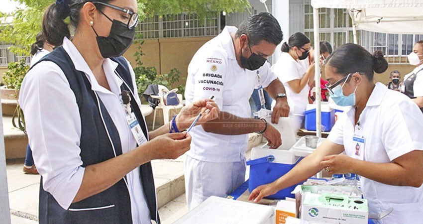 Se han aplicado más de 465 mil vacunas en BCS Se han aplicado más de 465 mil vacunas en BCS