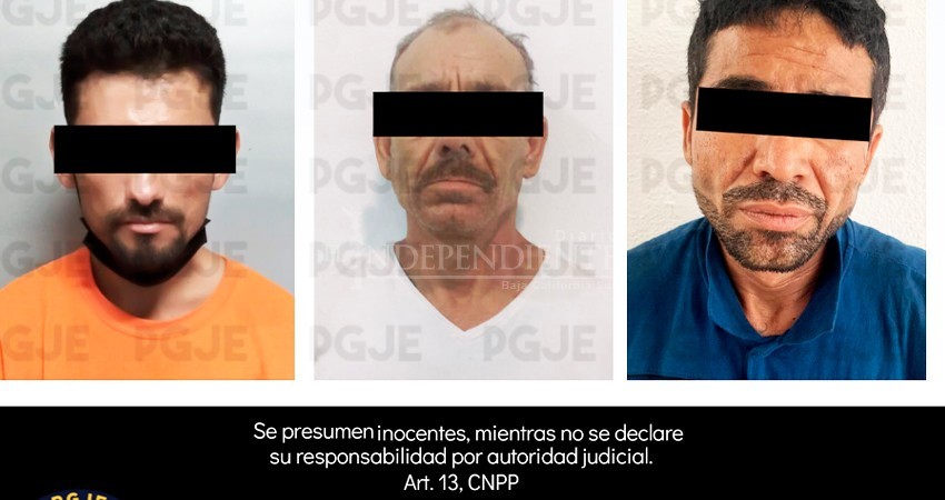 Fueron aprehendidas 3 personas por diversos delitos en La Paz y Los Cabos