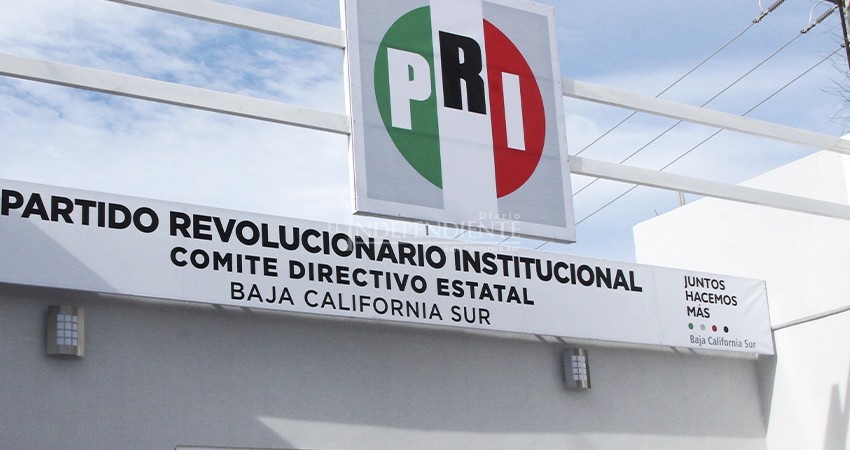 Lanzan convocatoria para elegir nueva presidencia del PRI en BCS