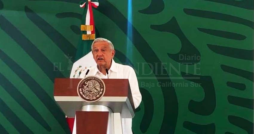 Invertirán 21 MDP para el regreso a clases en BCS: AMLO