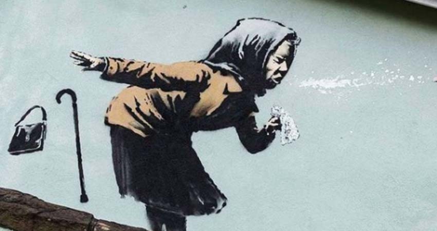 Aparecen en Inglaterra dos posibles nuevas obras del artista Banksy Aparecen en Inglaterra dos posibles nuevas obras del artista Banksy