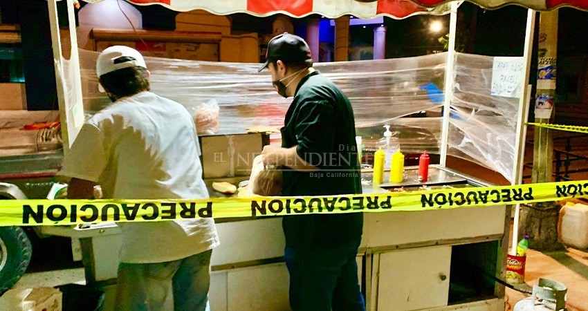 Por lluvias, venta de alimentos en vía pública continúa suspendida en La Paz y Los Cabos