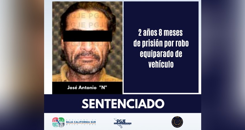 Un hombre fue condenado por ser responsable de robo equiparado de vehículo
