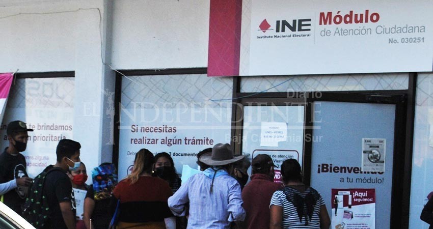Pierden su vigencia más de 10 mil credenciales del INE en Los Cabos Pierden su vigencia más de 10 mil credenciales del INE en Los Cabos