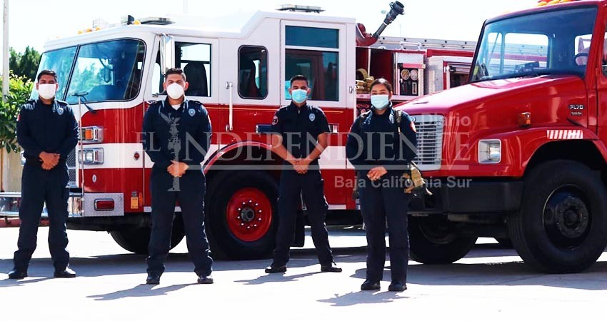 Festejan los Bomberos de La Paz su 62 Aniversario
