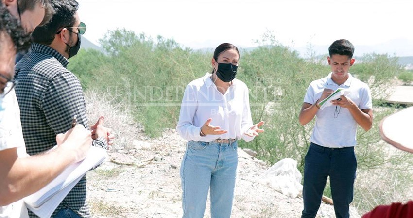 Realizan Milena Quiroga y SEDATU evaluación preliminar para acciones de Mejoramiento Urbano en La Paz