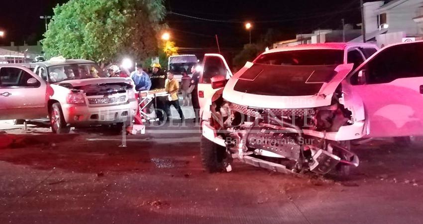 Más de 840 mil pesos en daños por accidentes viales el fin de semana en La Paz