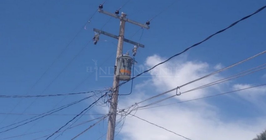 Casi 48 horas sin luz en colonias de La Paz Casi 48 horas sin luz en colonias de La Paz