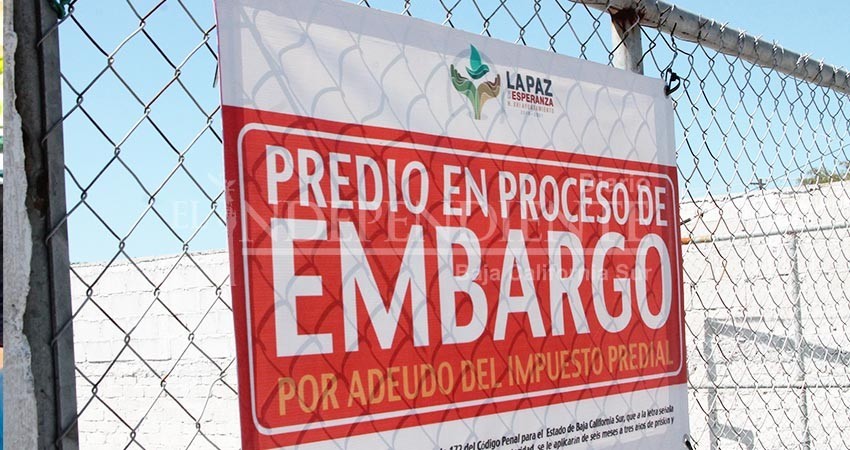 Ayuntamiento La Paz subastará decenas de predios de contribuyentes morosos Ayuntamiento La Paz subastará decenas de predios de contribuyentes morosos