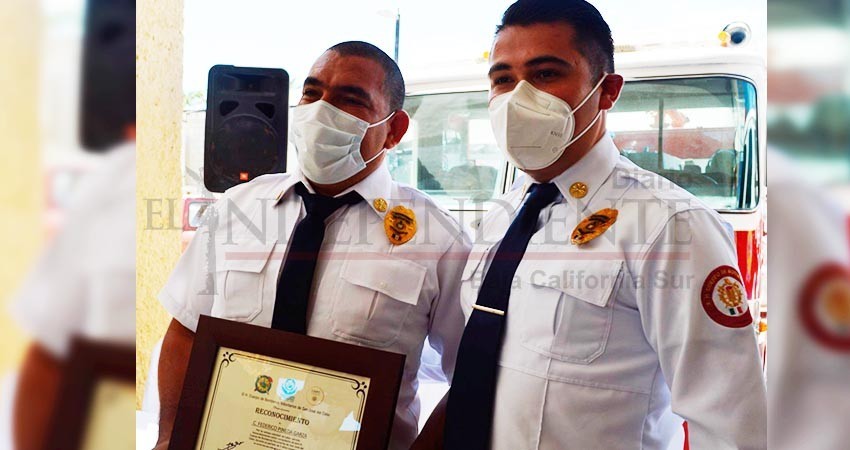 Se va Federico Pineda de comandancia de Bomberos de Los Cabos