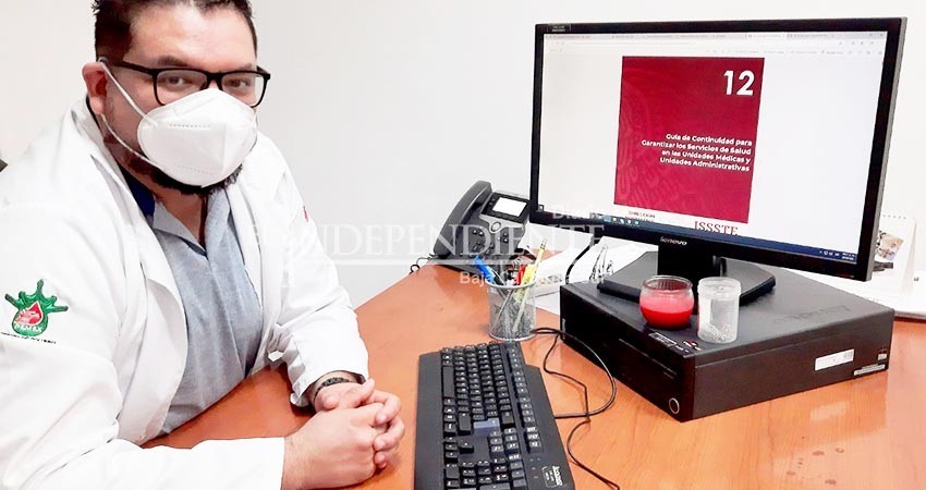 Regresa clínica del Issste La Paz a agendar citas vía internet y call center