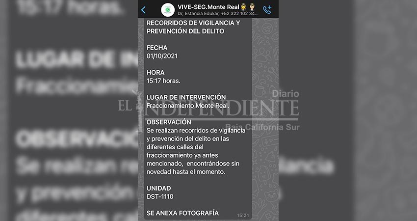 Mantendrá Seguridad Pública el programa de chats “Whatsappeando por tu seguridad”