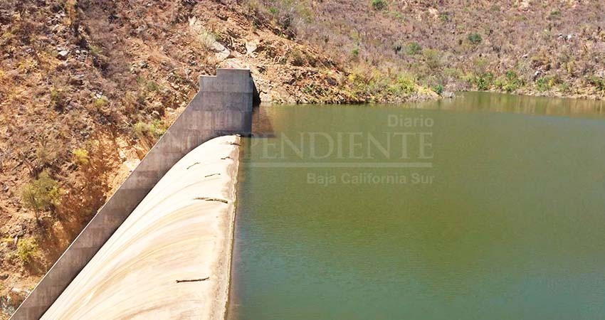 Se monitorean las presas de BCS, solo una está a su máxima capacidad Se monitorean las presas de BCS, solo una está a su máxima capacidad