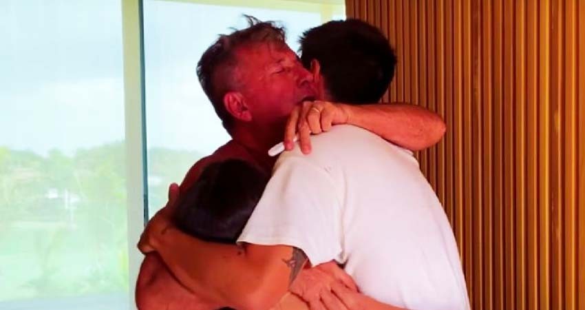 'Abrazando a Índigo'; Ricardo Montaner comparte tierna foto de Evaluna y Camilo