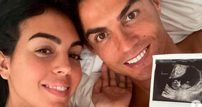 Cristiano Ronaldo y Georgina confirman que esperan gemelos