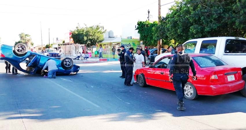 No hacer alto de disco, causa principal de accidentes viales en ciudad de La Paz 
