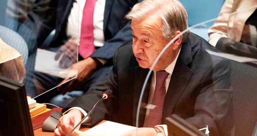 Desigualdad mundial sigue siendo un desafío: Antonio Guterres