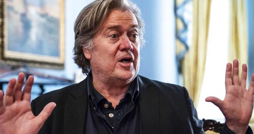 Jurado acusa a Steve Bannon, exasesor de Trump, por negarse a declarar sobre asalto al Capitolio