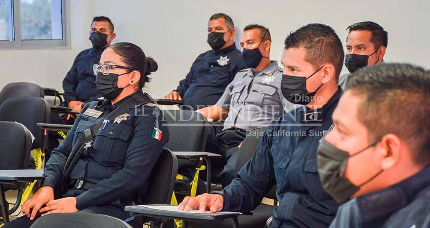 Capacitan a policías estatales en solución efectiva de conflictos Capacitan a policías estatales en solución efectiva de conflictos