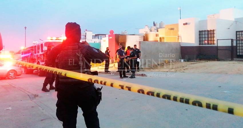 Hombre incendió su vivienda en SJC, porque su pareja lo quería abandonar