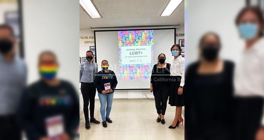 Recibe Congreso local Agenda Política LGBT+ de BCS