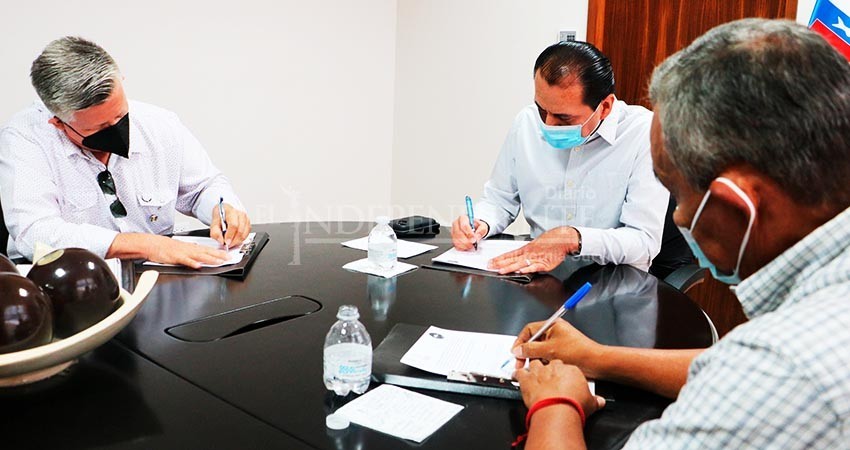 Firman convenio de colaboración PGJE y SEPADA