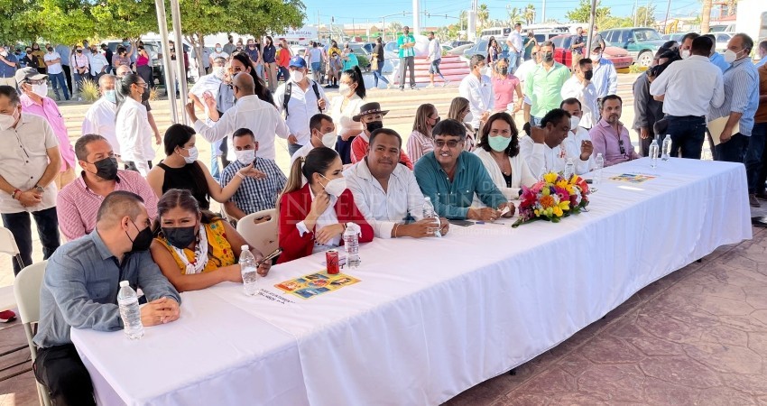 Se compromete delegación de CSL y presidencia municipal a trabajar en unión Se compromete delegación de CSL y presidencia municipal a trabajar en unión