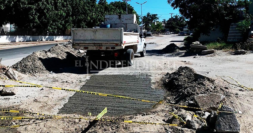 Con el programa Bacheo tras Fuga, Oomsapas Los Cabos lleva 76 baches rehabilitados