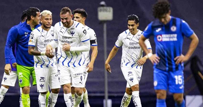Monterrey elimina a Cruz Azul que no podrá defender su corona