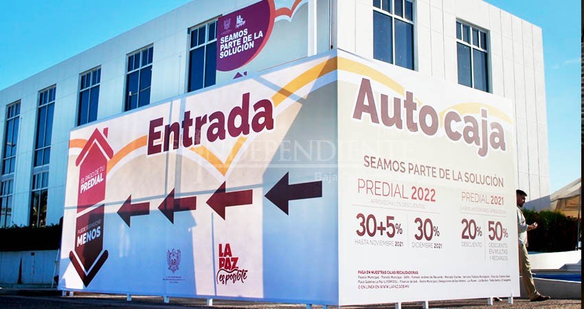 Promueve Ayuntamiento La Paz uso de la auto caja para el pago del Predial Promueve Ayuntamiento La Paz uso de la auto caja para el pago del Predial