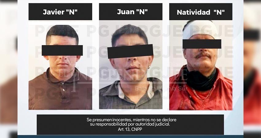 Dictan prisión preventiva a los 3 inculpados por secuestro de extranjero en La Paz