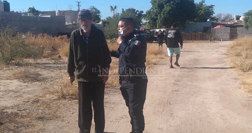 Predel regresa a su hogar a sexagenario desorientado en La Paz Predel regresa a su hogar a sexagenario desorientado en La Paz