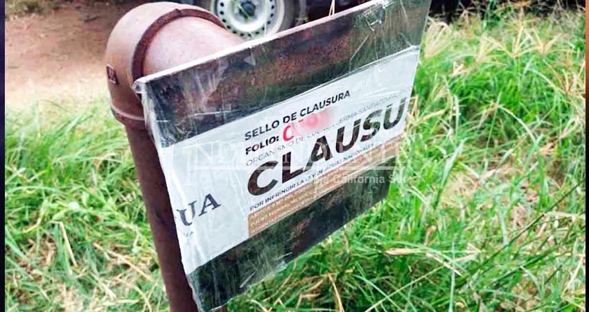 Retira Conagua sellos de clausura en pozos del Valle de Santo Domingo Retira Conagua sellos de clausura en pozos del Valle de Santo Domingo