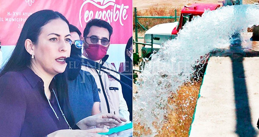 Descarta alcaldesa La Paz que contaminación por arsénico en agua afecte a comunidades Descarta alcaldesa La Paz que contaminación por arsénico en agua afecte a comunidades
