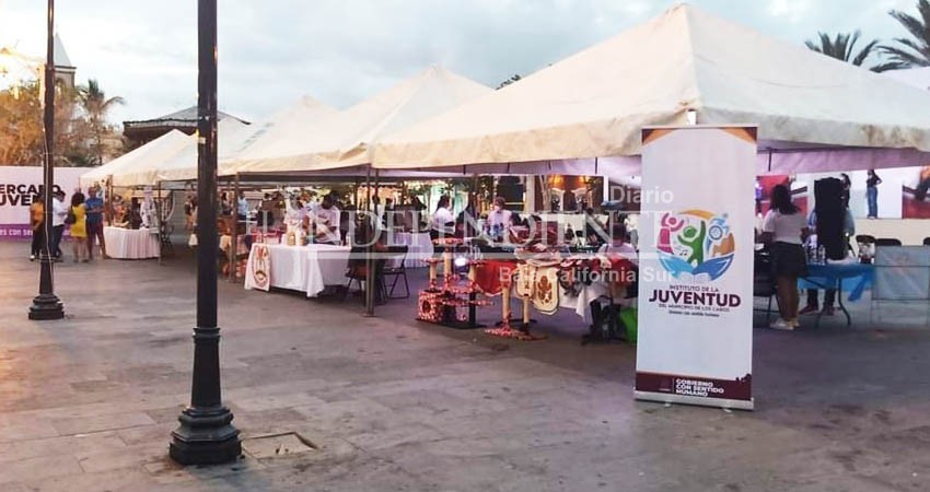 Inició programa Mercado Juvenil para jóvenes emprendedores de Los Cabos