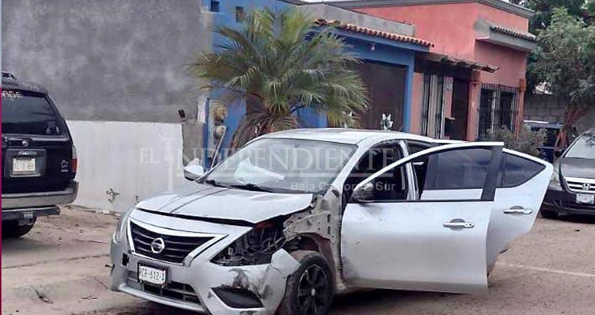 Tras persecución a balazos para aprehenden a ladrones en La Paz Tras persecución a balazos para aprehenden a ladrones en La Paz