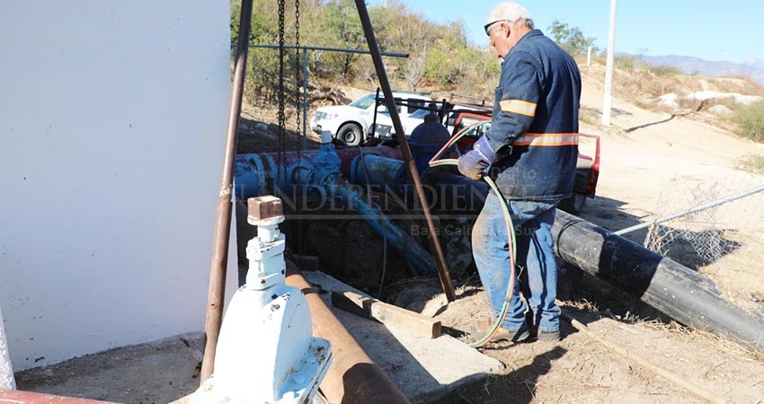 Oomsapas Los Cabos da mantenimiento a infraestructura para evitar fugas de agua