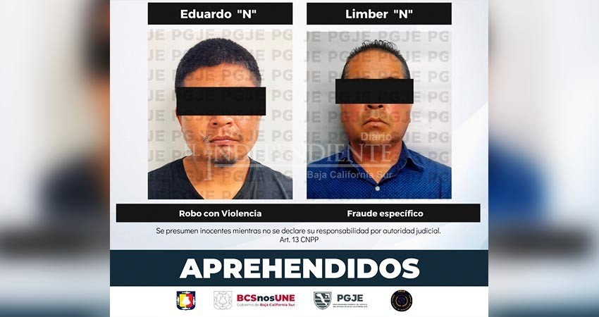 Fueron ejecutadas dos órdenes de aprehensión por diversos delitos Fueron ejecutadas dos órdenes de aprehensión por diversos delitos
