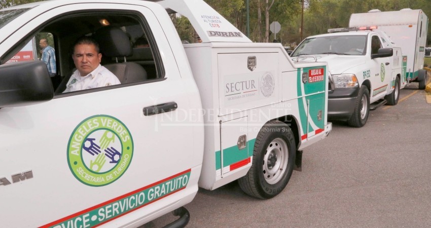 Mejorarán servicios de los Ángeles Verdes para promover turismo carretero en BCS