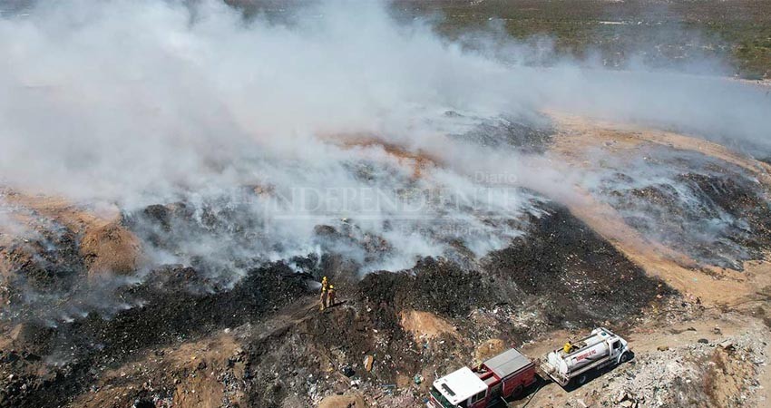 Por nube de humo tóxico piden a habitantes de La Paz no salir de su hogar