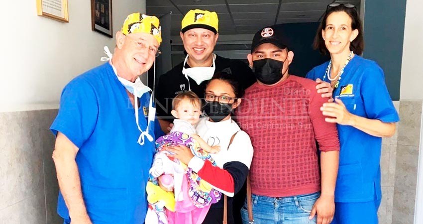 Se realizaron 37 operaciones a niños con labio leporino en Los Cabos