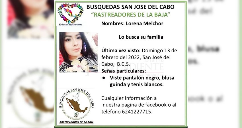 Dos personas más se suman a la larga lista de desaparecidos en BCS Dos personas más se suman a la larga lista de desaparecidos en BCS