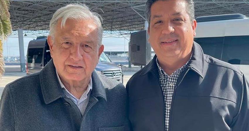 AMLO y García Cabeza de Vaca juntos 18 meses después