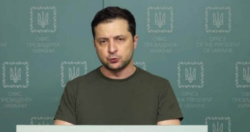 Traductora llora en transmisión de discurso del presidente de Ucrania