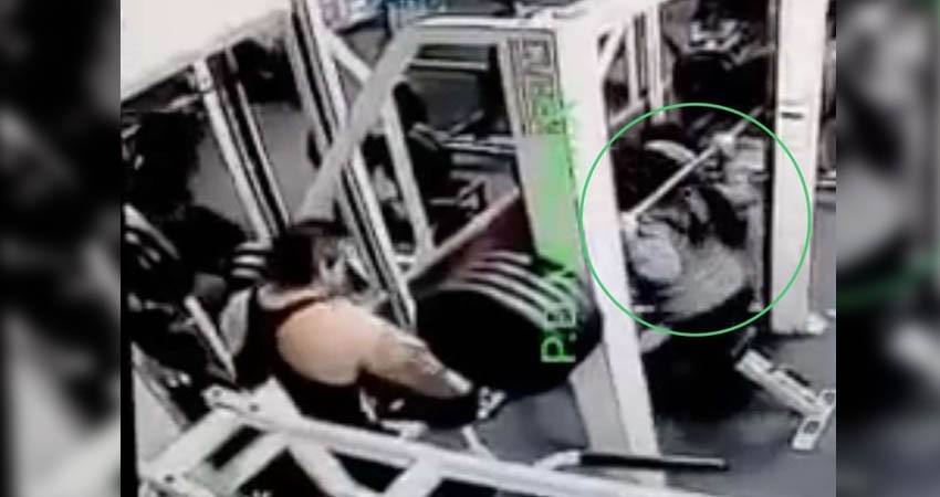 Captan momento en que una mujer muere en gym de Peralvillo Captan momento en que una mujer muere en gym de Peralvillo