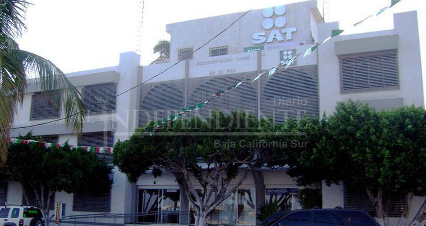 De 2018 a la fecha, SAT ha condonado 13 mil mdp a empresas e instituciones de BCS