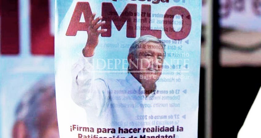 No hay sanciones para quien promocione a AMLO para la consulta de Revocación de Mandato: Fepade