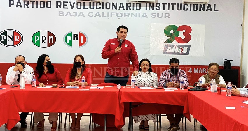 Celebran en BCS los 93 años de existencia del PRI