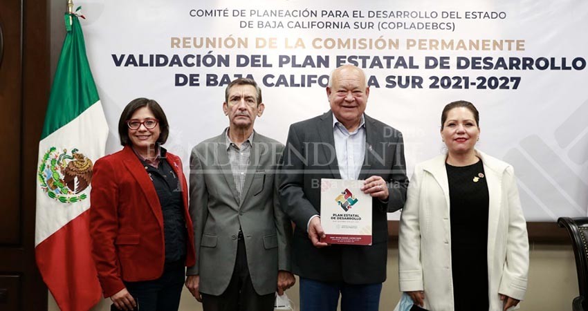 Validan Plan Estatal de Desarrollo 2021-2027 del gobierno de Baja California Sur