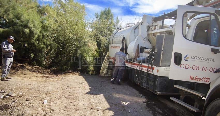 En Loreto derraman aguas negras sin permiso en las cercanías del pueblo mágico